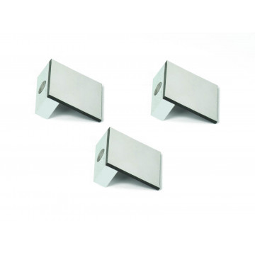 Spiegel Demo, magnethaftend, Satz von 3 Stück, 50x50 mm, Haftmagnet