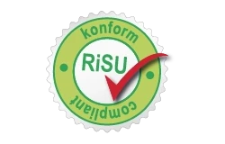 NTL RiSU Siegel zur Konformität mit den Richtlinien zur Sicherheit im Unterricht